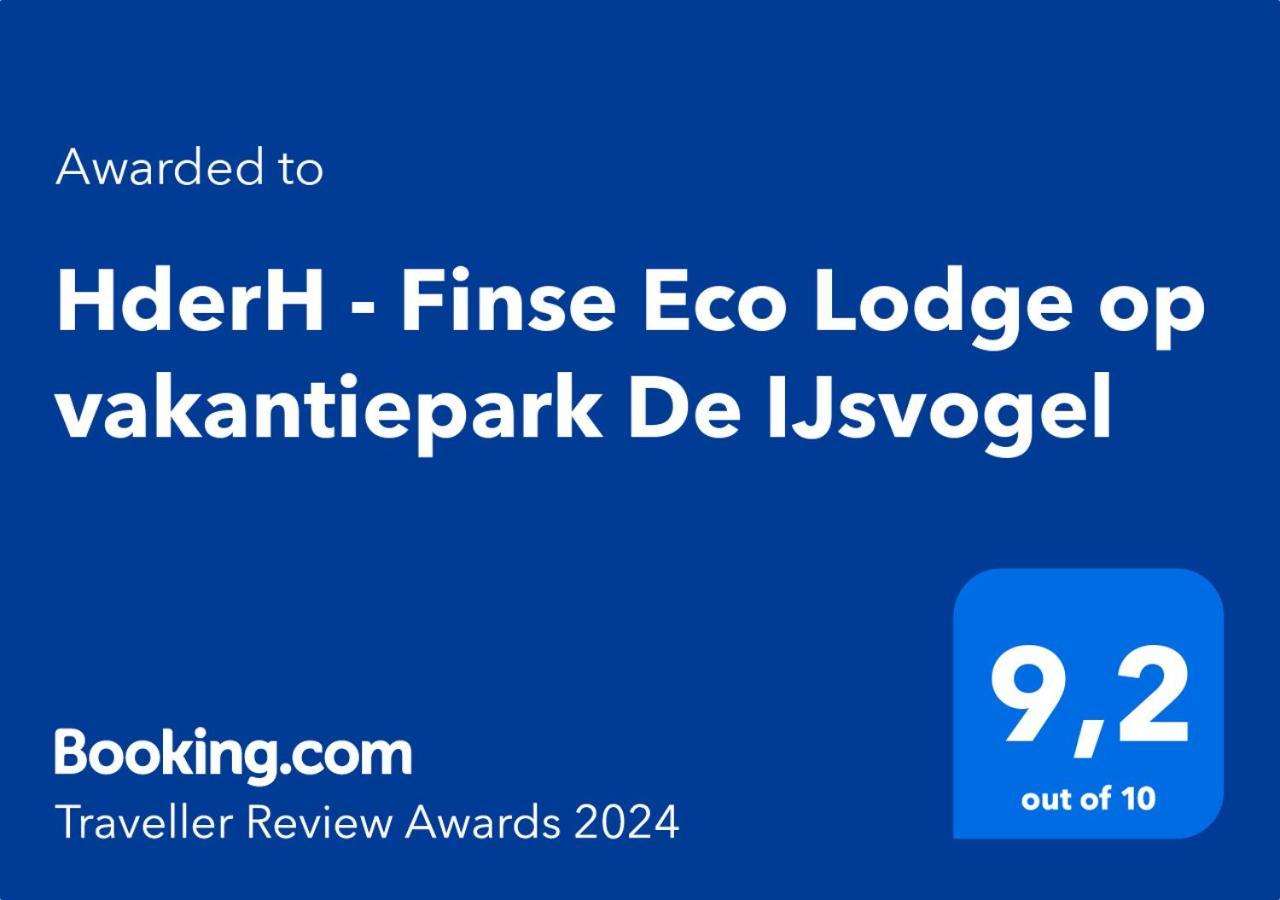 Hderh - Eco Lodge Op Vakantiepark De Ijsvogel, Zwembaden, Kids Fun, Natuur En Rust Voorthuizen Exterior photo